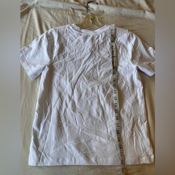 NWT Cynthia Rowley Double Heart Beaded T-Shirt XS - Picture 8 of 12